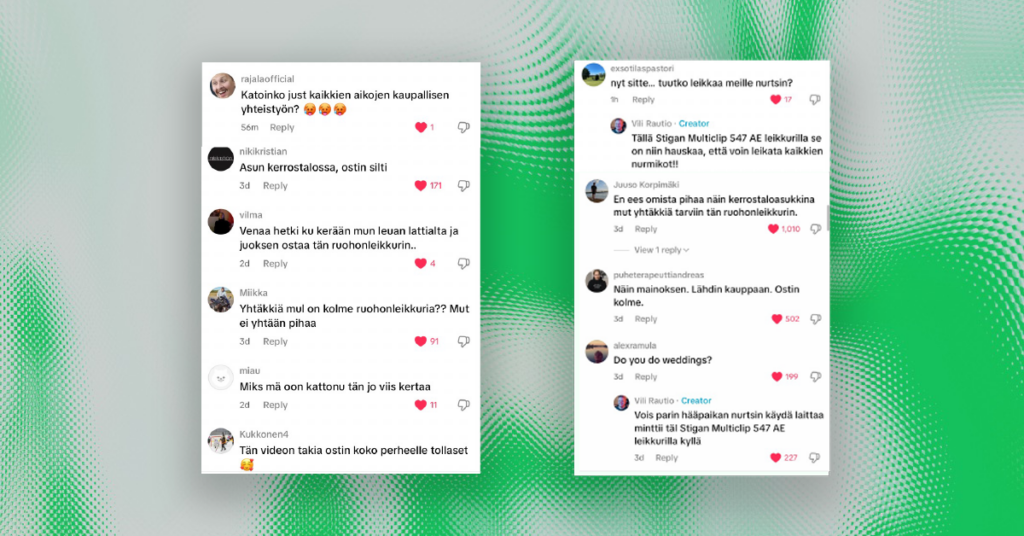 Stigan vaikuttajakampanja sai aikaan somepöhinää